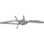 barbed wire