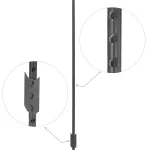 7788 - BLACK T PPOST - WITH PLATE DETAILS